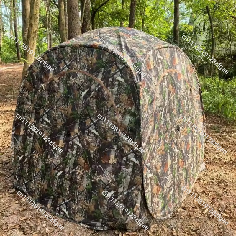 Hunting And Camping In Forest - Namiot kamuflażowy do obserwacji ptaków na