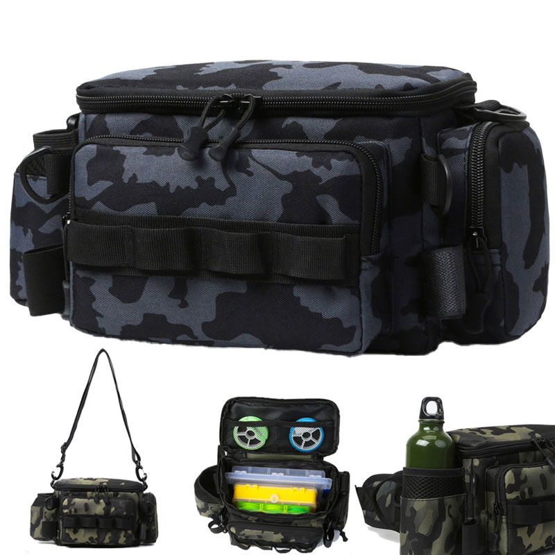 Hunting And Camping In Forest - Taktyczna torba biodrowa na kemping, na