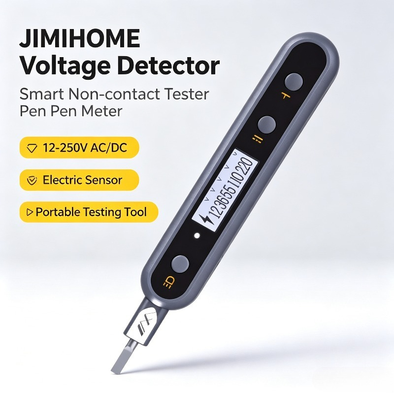 Tactical Pen Tool - JIMIHOME Wykrywacz Napięcia Inteligentny Bezdotykowy Tester