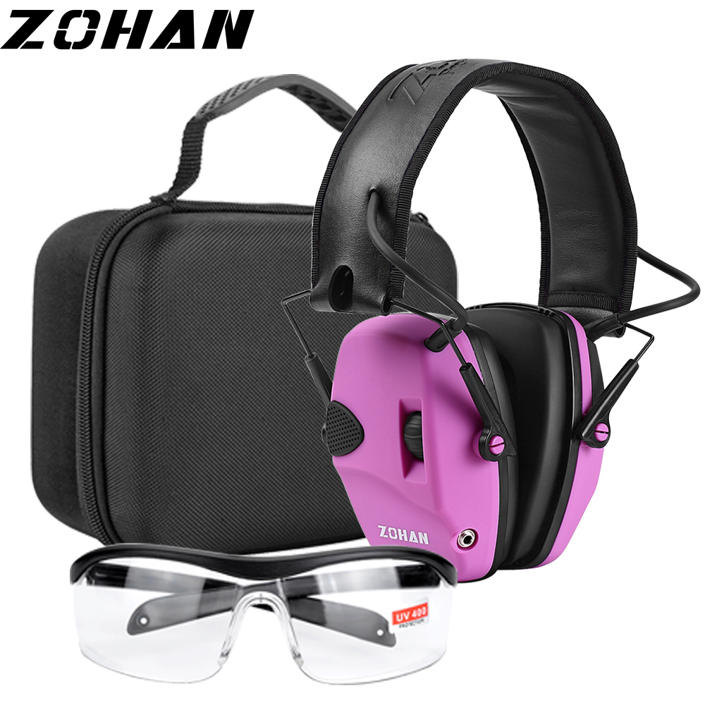 Shooting Ear Muff - Słuchawki strzeleckie ZOHAN, wyciszające nauszniki, taktyczna