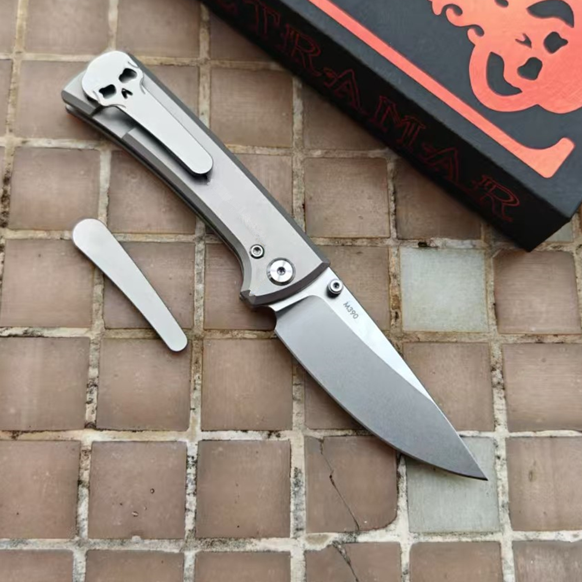 Hunting Outdoor Logos - Nóż składany Chaves RCK9 Ultramar z
