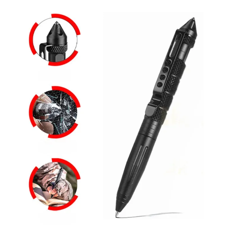 Tactical Pen Tool - Wielofunkcyjny długopis taktyczny do samoobrony, antypoślizgowy,