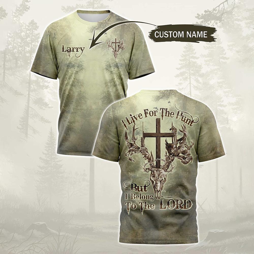Męska koszulka vintage z nadru – Hunting And Camping In Forest recenzja i cena