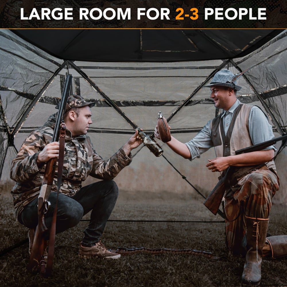 5-w-1 Odłączana budka myśliwsk – Outdoor Hunting Blinds recenzja i cena