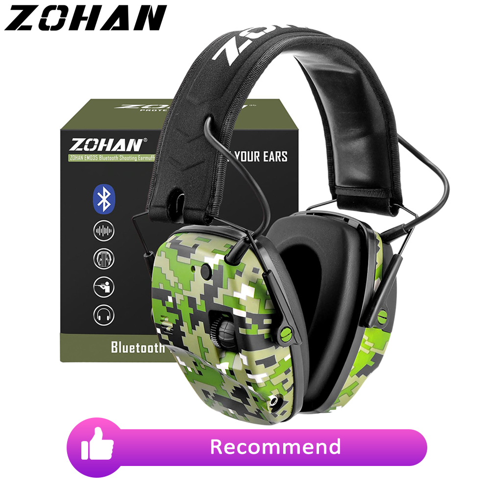 Nauszniki ZOHAN 5.0 Bluetooth  – Shooting Ear Muff recenzja i cena
