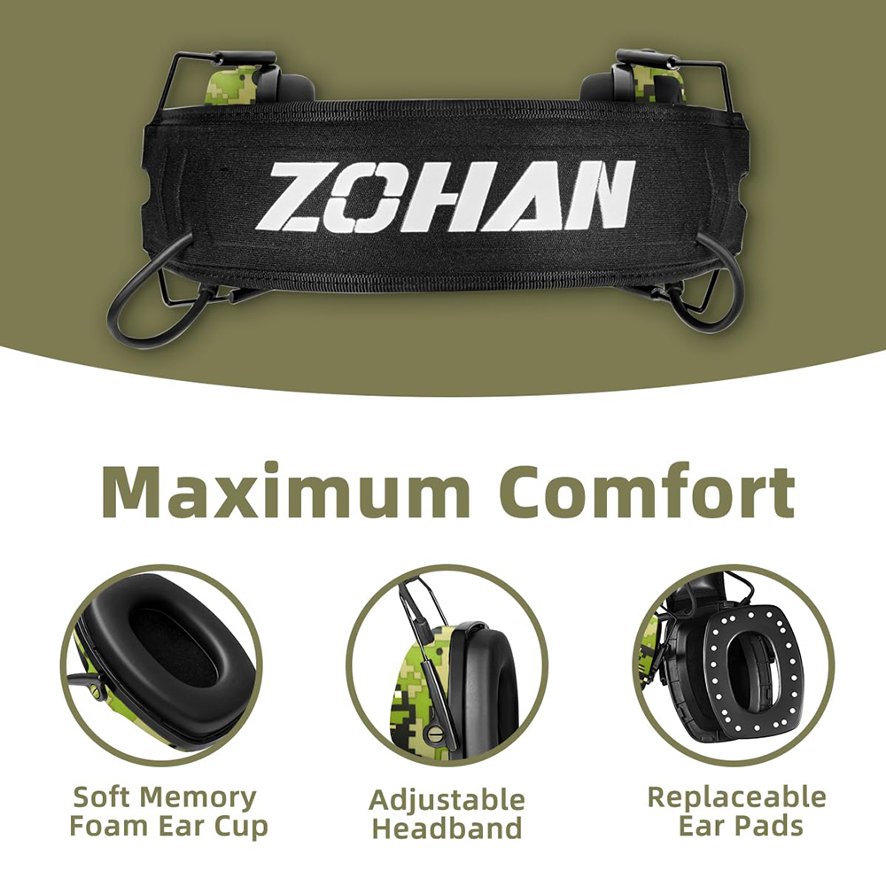 Nauszniki ZOHAN 5.0 Bluetooth  – Shooting Ear Muff recenzja i cena
