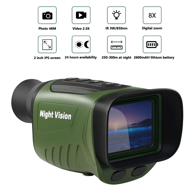Monokularowy noktowizor na pod – Outdoor Hunting Youtube recenzja i cena