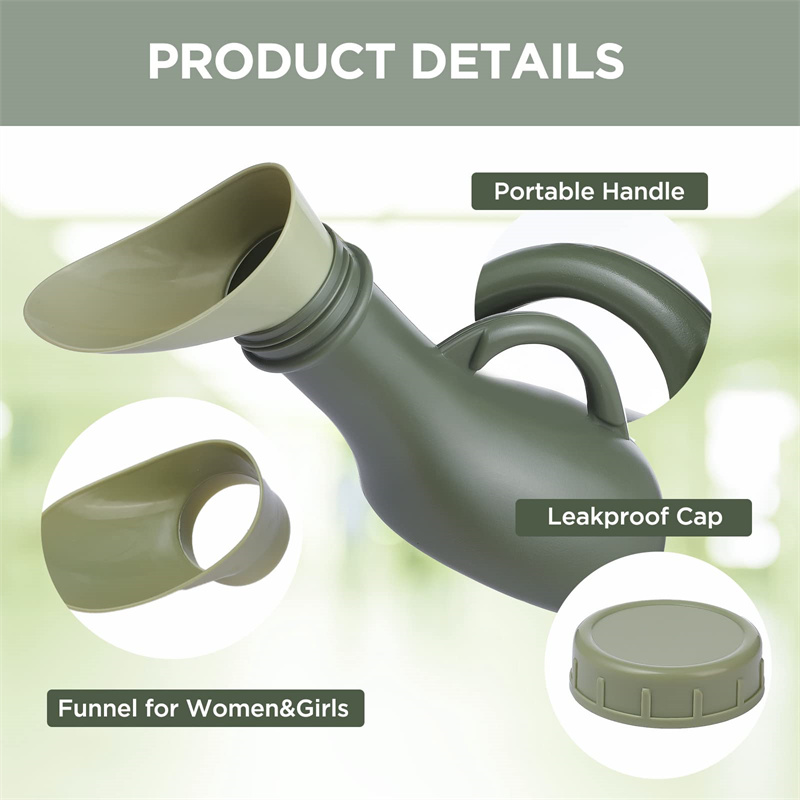 Przenośny pisuar 1000ml odporn – Outdoor Hunting Toilet recenzja i cena