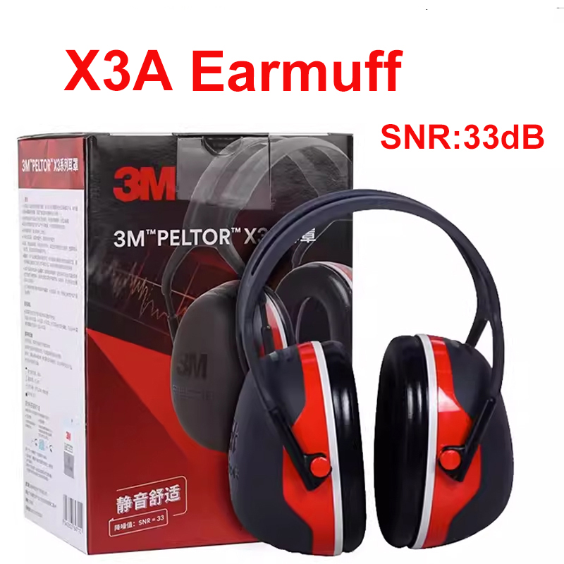 Nauszniki 3M 33dB X3A do reduk – Shooting Ear Muff recenzja i cena