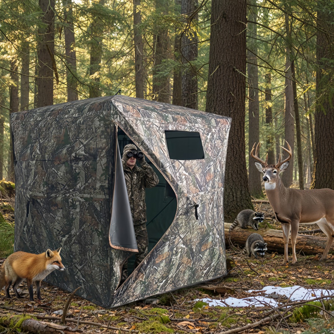 Kamuflażowa namiotowa budka my – Outdoor Hunting Blinds recenzja i cena