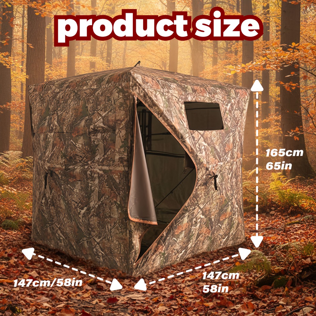 Kamuflażowa namiotowa budka my – Outdoor Hunting Blinds recenzja i cena