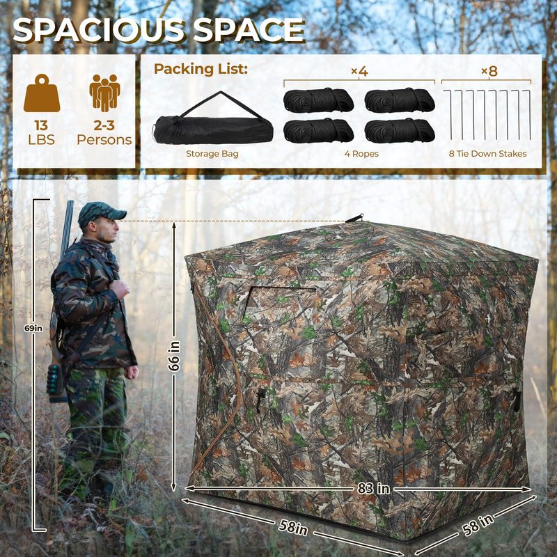 Namiot kempingowy szybkorozkła – Hunting And Camping In Forest recenzja i cena