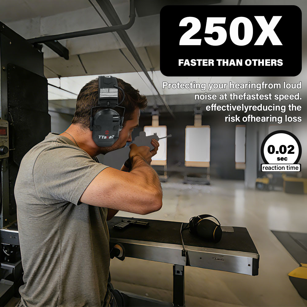 Elektroniczne słuchawki strzel – Shooting Ear Muff recenzja i cena