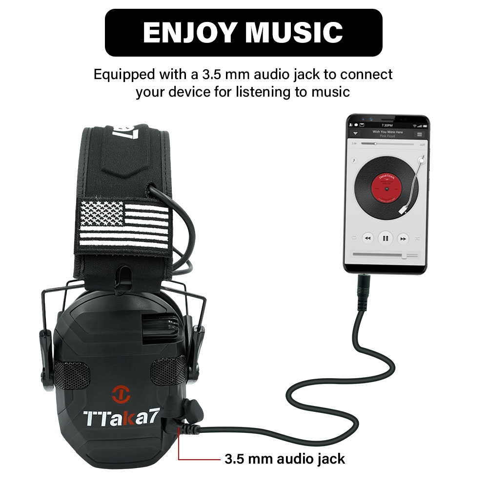 Elektroniczne słuchawki strzel – Shooting Ear Muff recenzja i cena